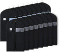 Univivi 16 Pack Suit Bags for Men with Clear Window and ID Holder