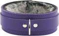 Arcadia Collar Premium Latigo Leather Fur Collar - Handcrafted Luxury