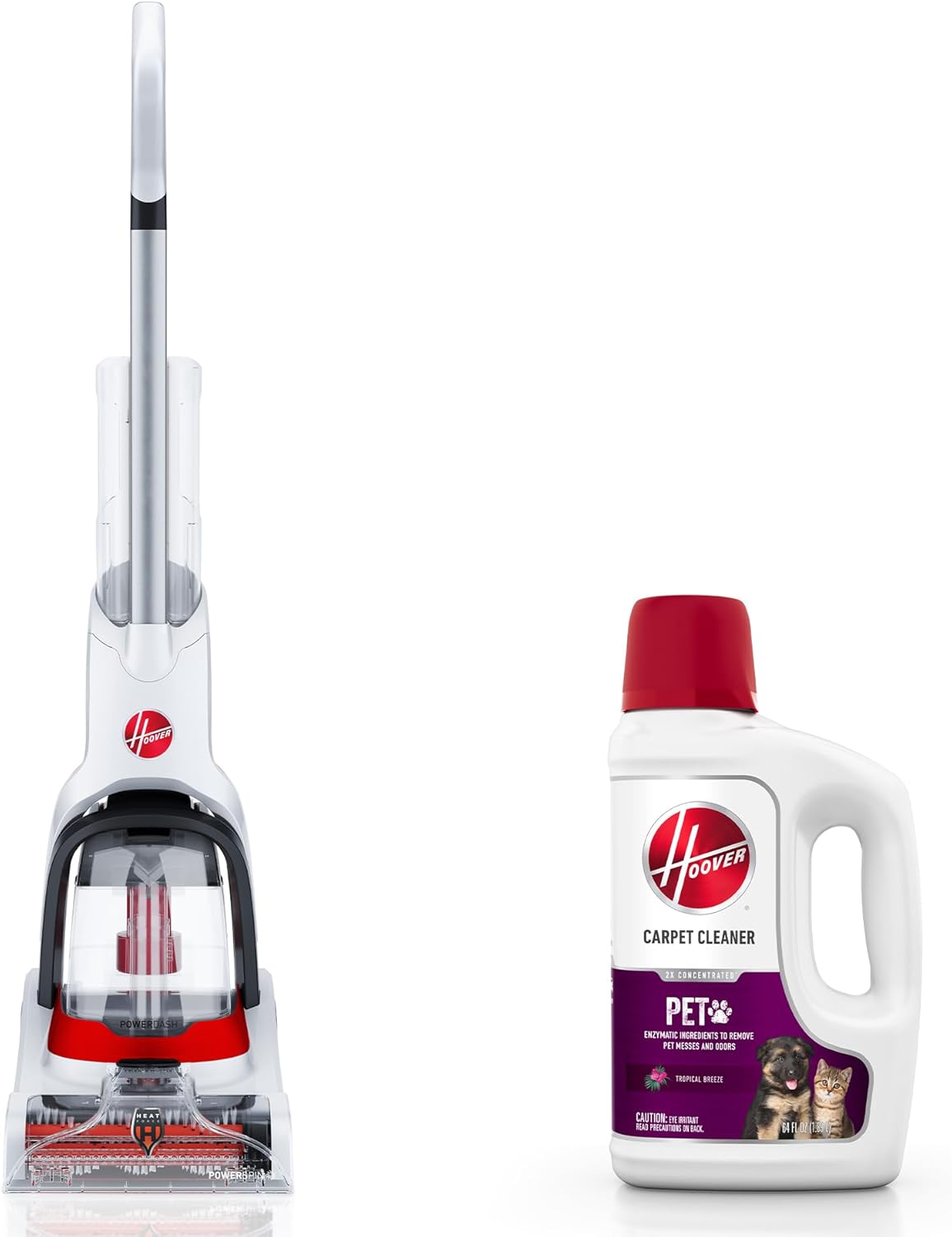 Hoover PowerDash Pet+ Compact Carpet Cleaner for Deep Cleaning