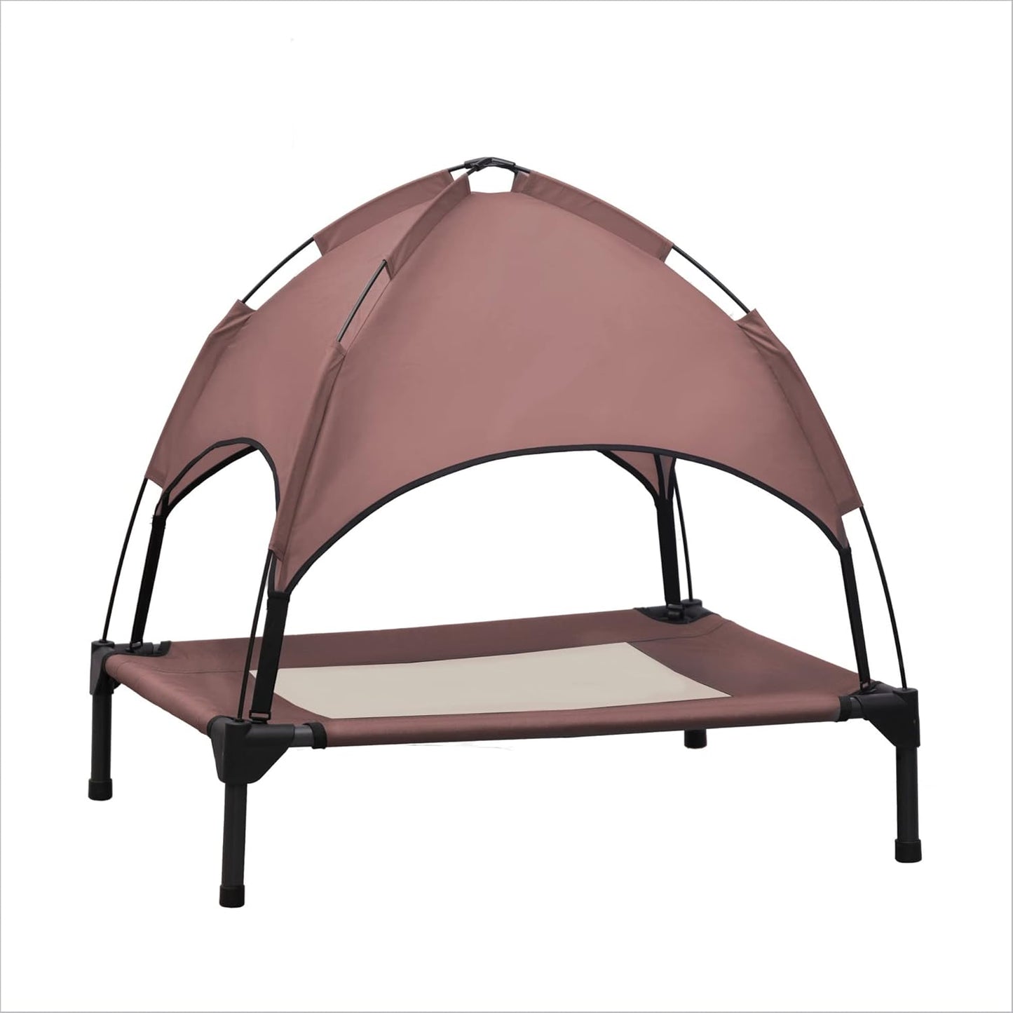 Small Elevated Dog Bed with Canopy for Ultimate Comfort