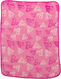 Barbie Kids Bedding Super Soft Cozy Silk Touch Throw - Pack of 6