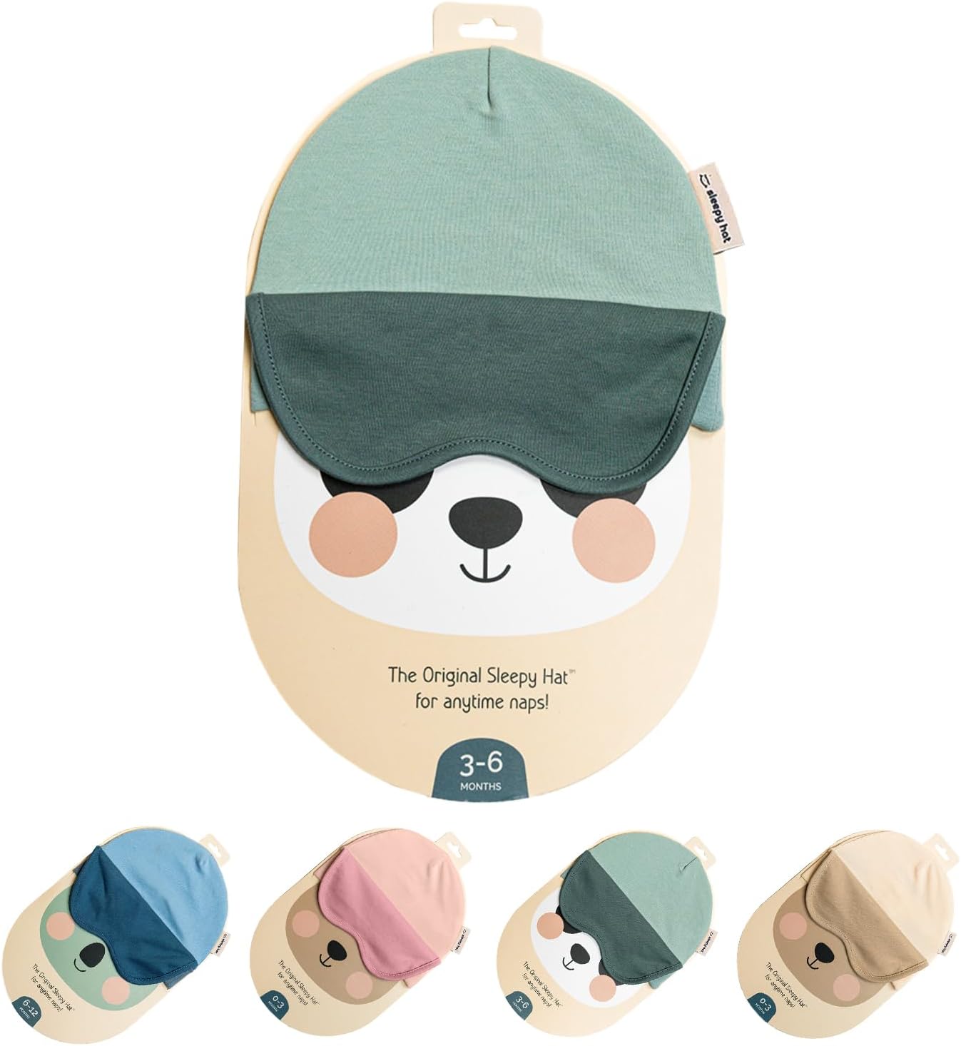 The Original Baby Sleep Mask & Soft Eye Shade for Calm Naps