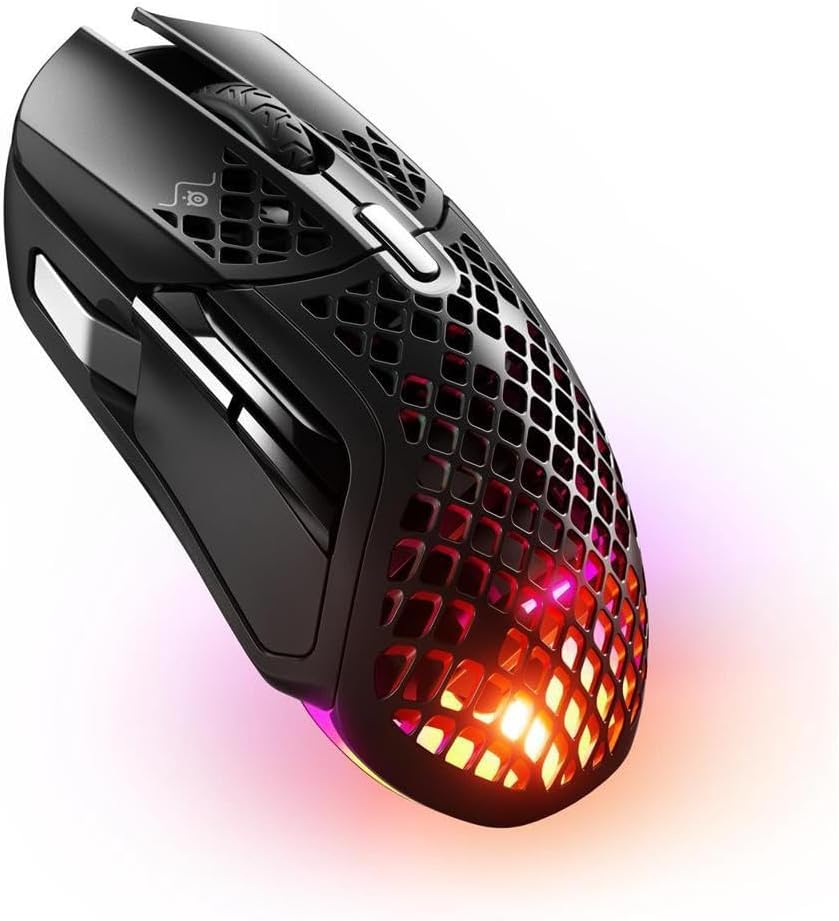 SteelSeries Aerox 5 Wireless Gaming Mouse - Ultra-lightweight & Water Resistant