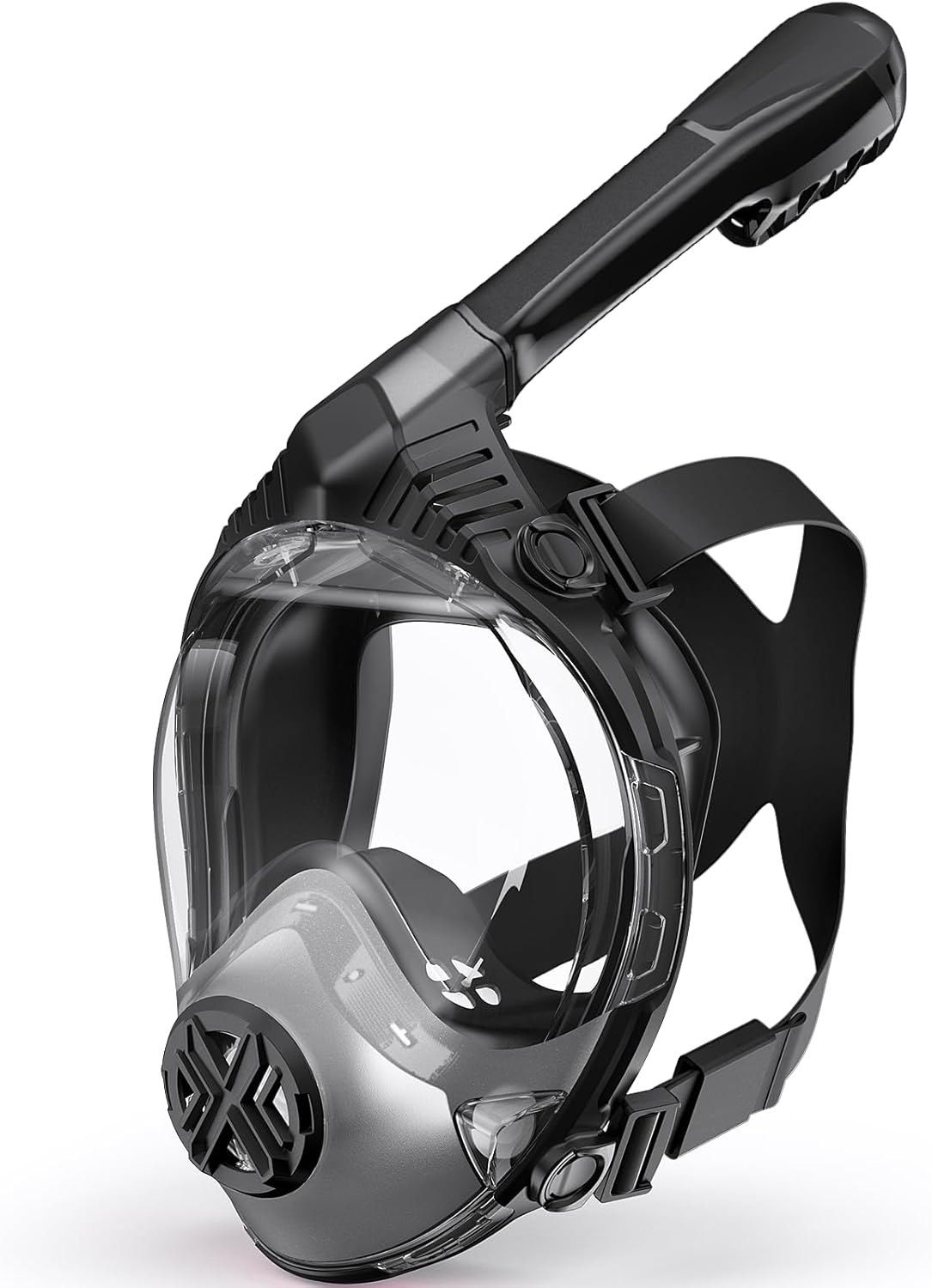 Zacsync Full Face Snorkel Mask: Safe Breathing & Foldable View