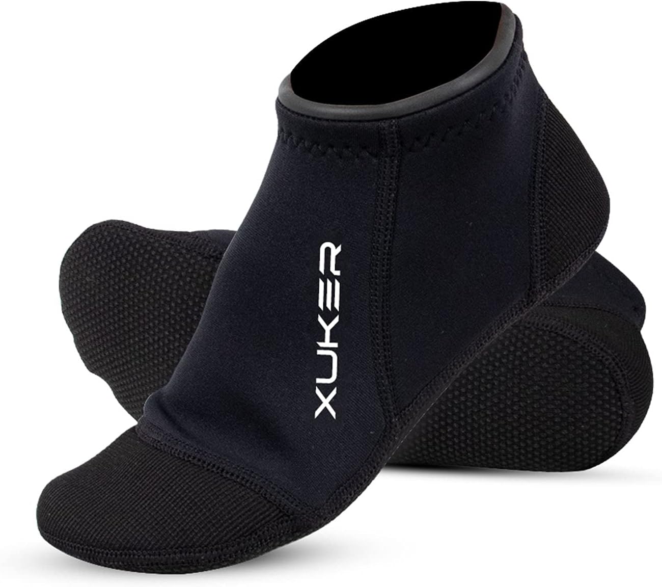 XUKER Neoprene Water Socks - Sand-Proof Diving Boots