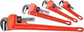 Performance Tool 4pc Heavy-Duty Adjustable Pipe Wrench Set - Durable