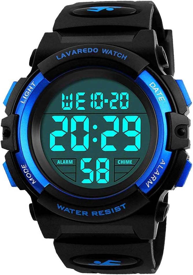 Outdoor Digital Kids Watch - 50M Waterproof