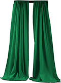 5 ft x 9 ft Polyester Backdrop Drape Panels - Emerald Green