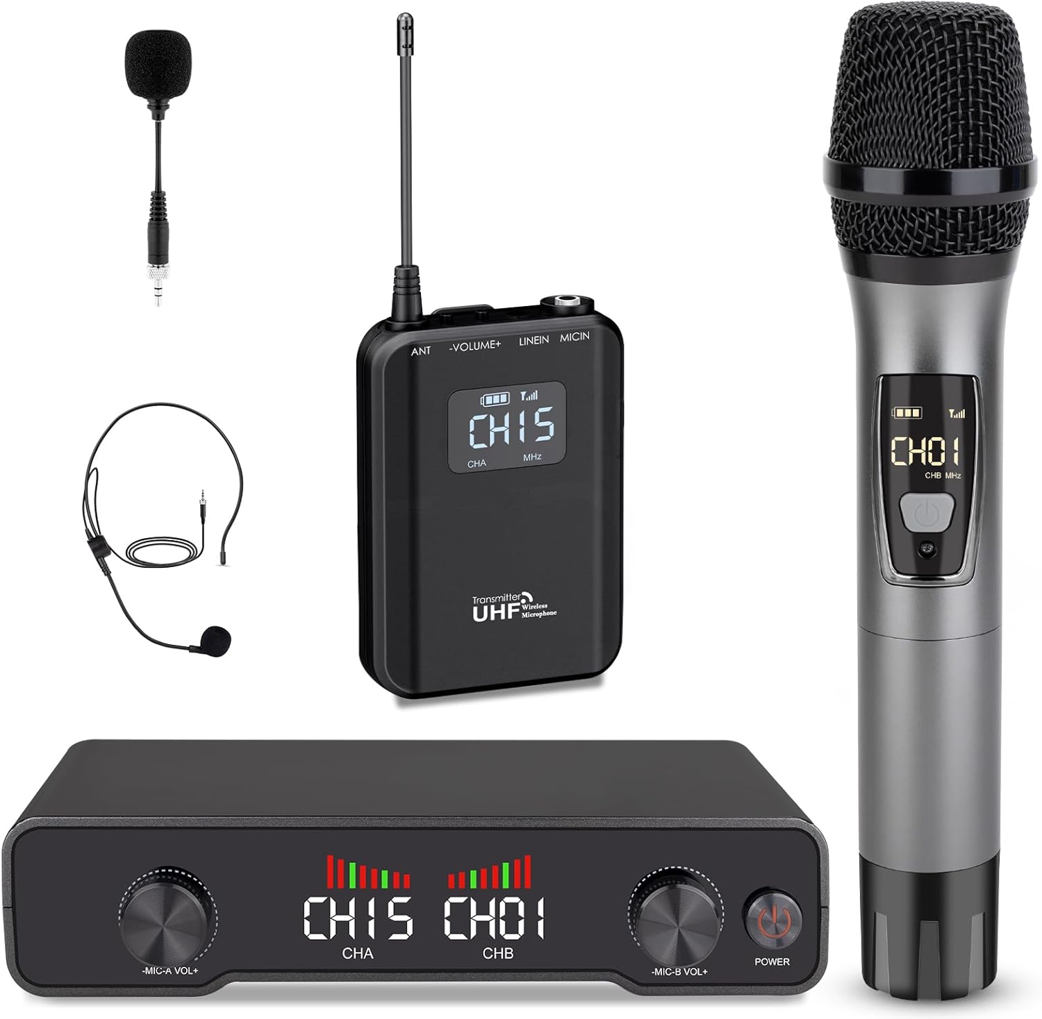 Lococo Wireless Microphone System for Singing and Speaking Events