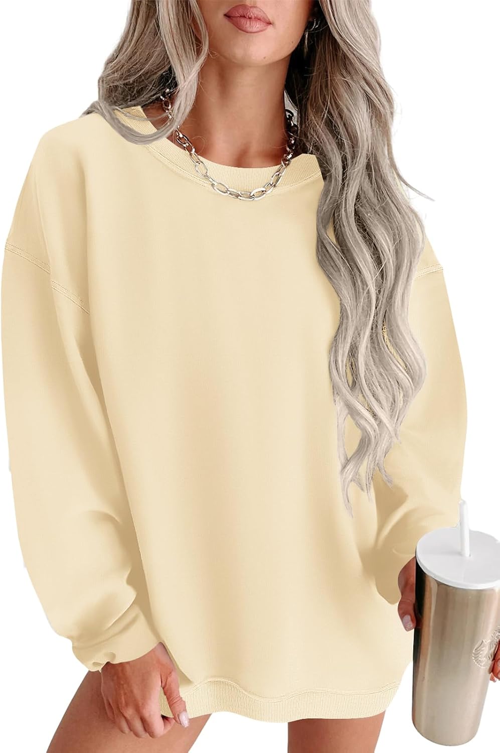 Cozy Oversized Sweatshirt for Fall Fashion