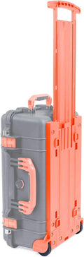Pelican 1510 Replacement Trolley Set - ColorCase Orange Handle