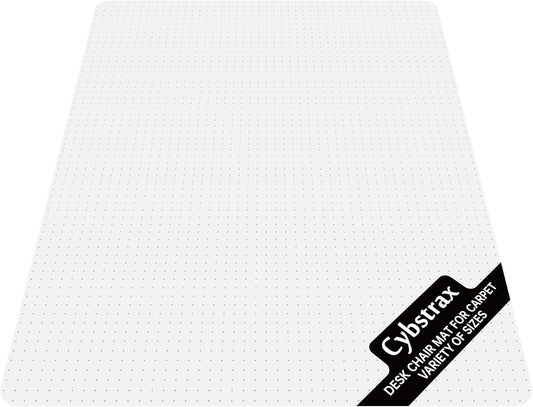 Office Chair Mat for Carpet Floor - Heavy Duty 60in x 46in Protector