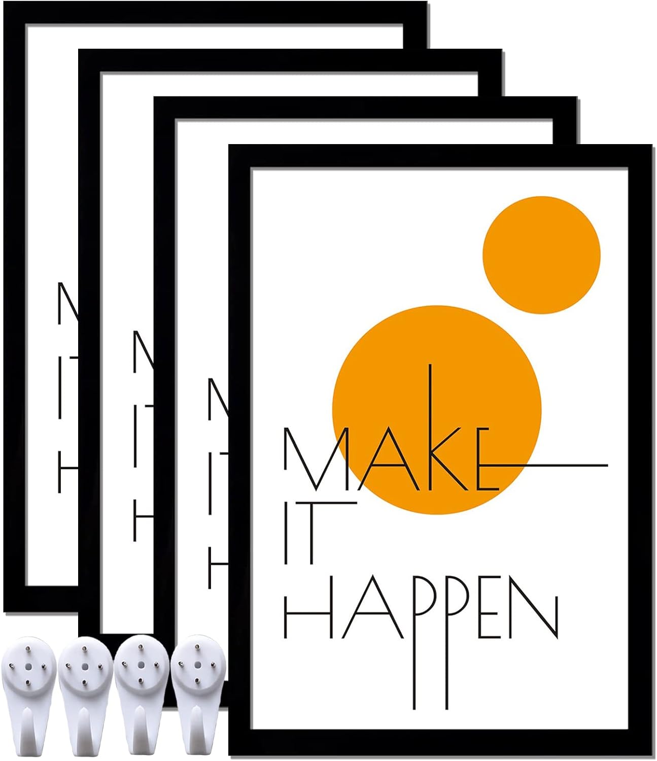 13x19 Picture Frame Set of 4 for Stunning Wall Displays