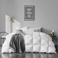 Lightweight Feather Down Comforter King Size - Cooling Thin Duvet