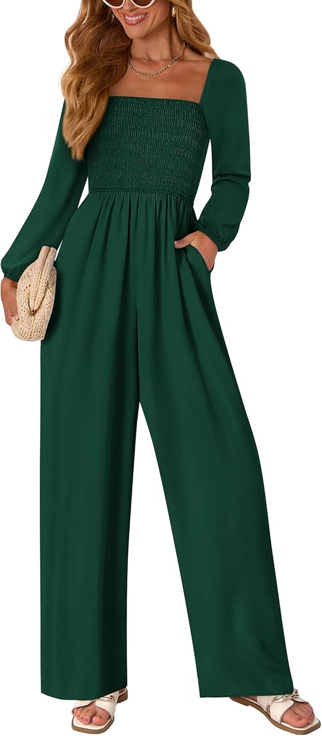 KIRUNDO Jumpsuits for Women: Dressy Casual One Piece Rompers