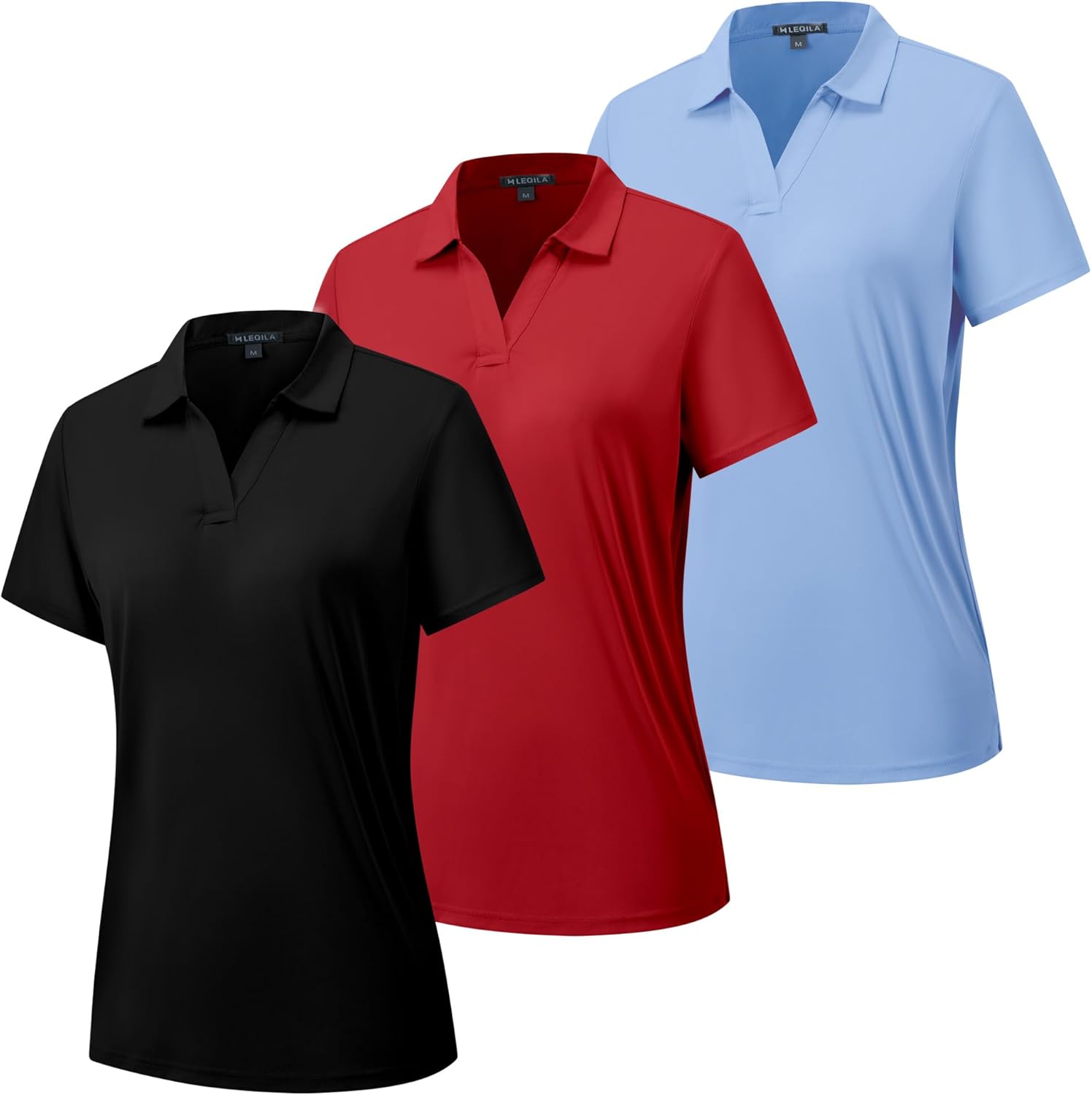 Women's Polo Shirts Short Sleeve Quick Dry with UPF 50+ Protection