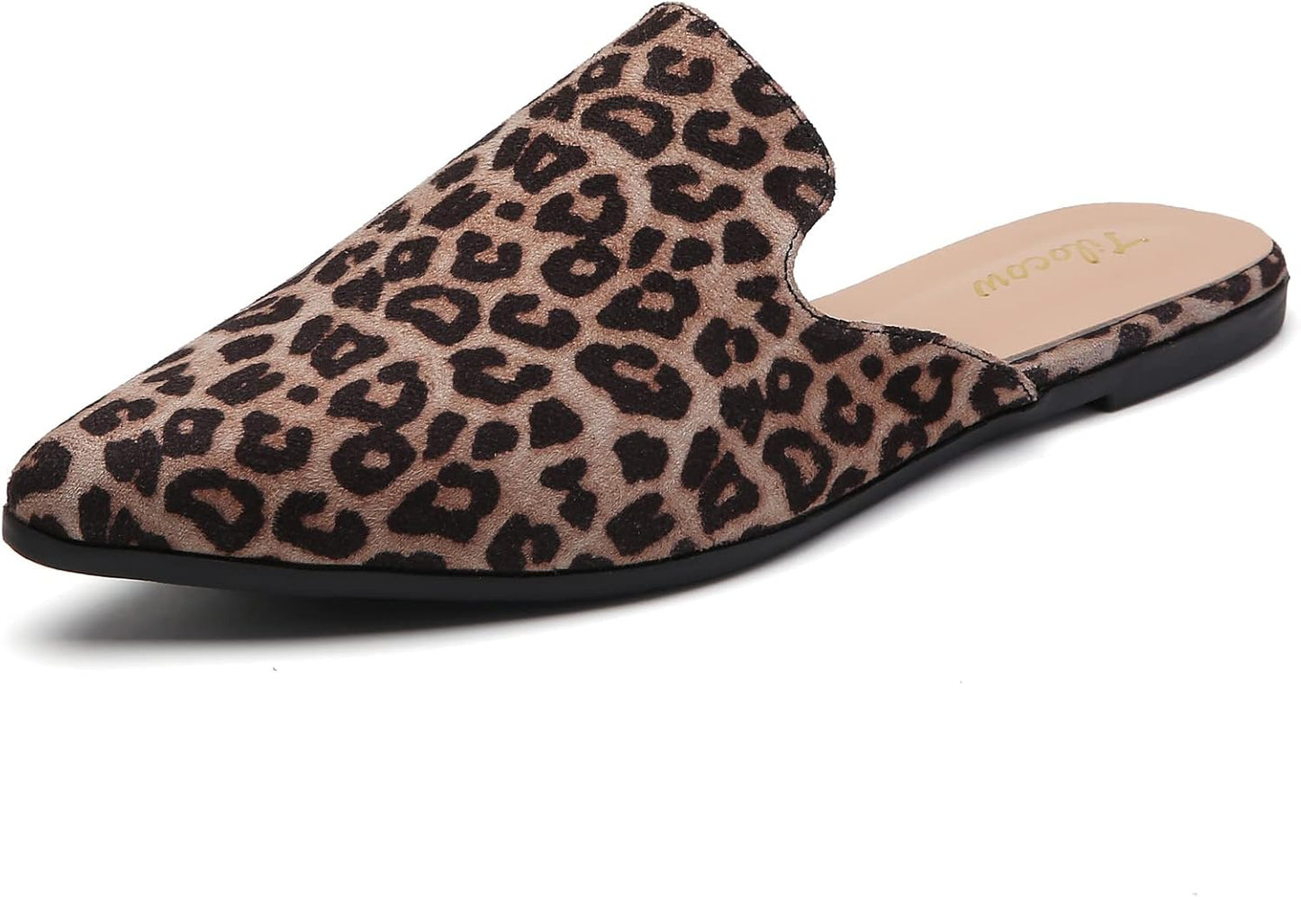 Tilocow Mules for Women: Comfortable Pointed Toe Backless Loafers