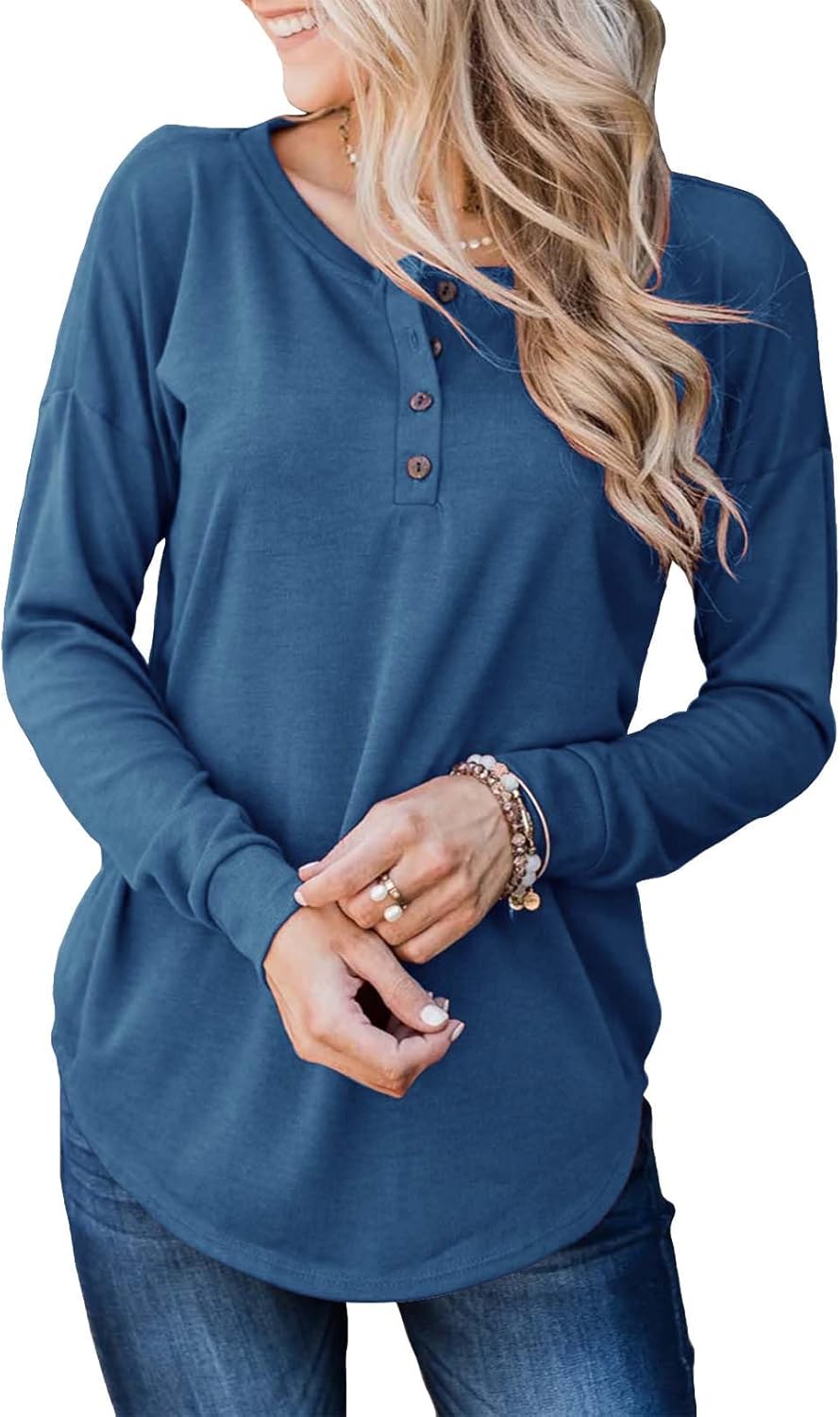 Cozy Thermal Henley for Women