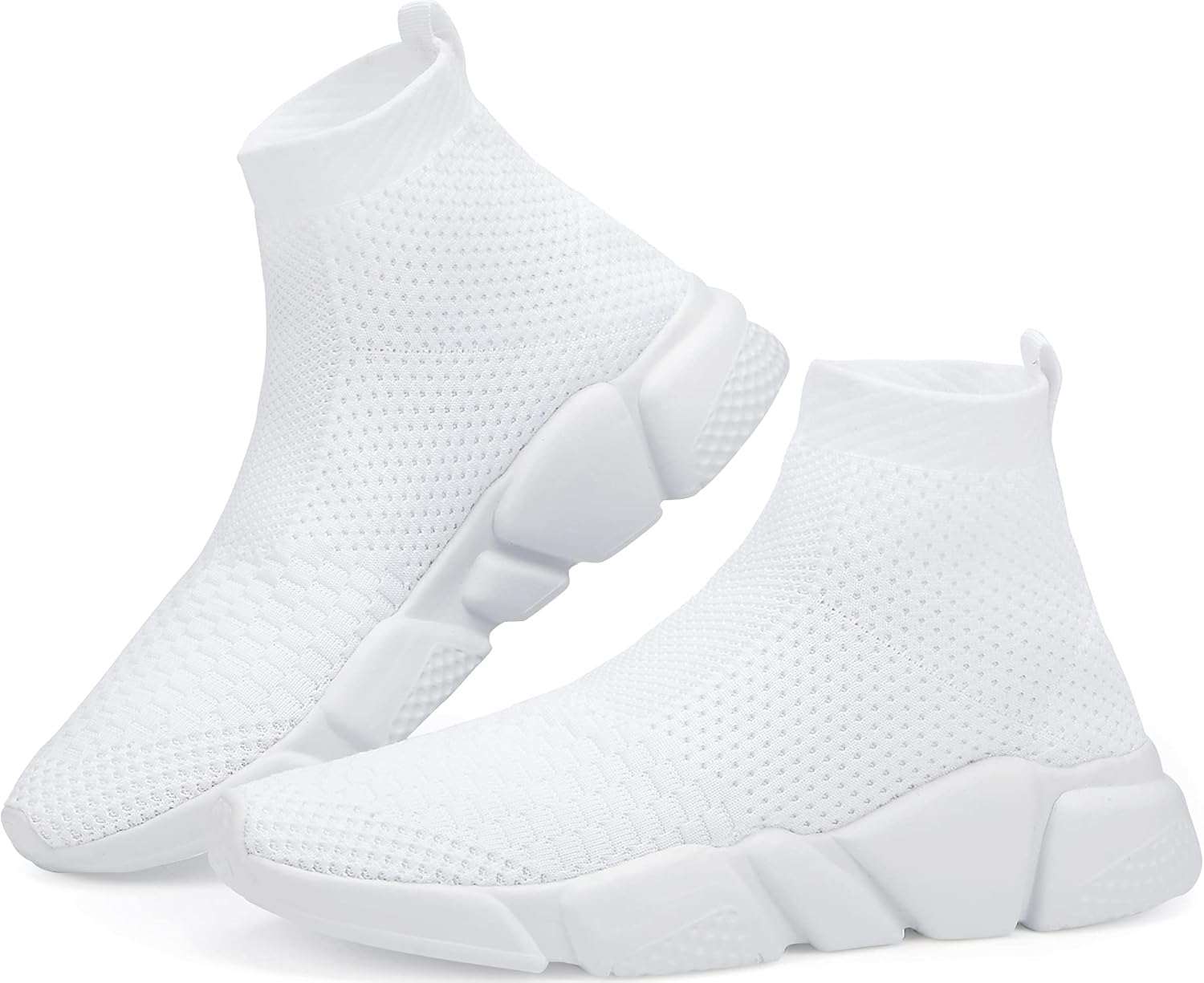 Santiro Walking Shoes for Men: Lightweight High Top Sneakers