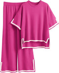 Imily Bela Womens Plus Size Lounge Sets 2 Piece - Cozy Travel Outfit