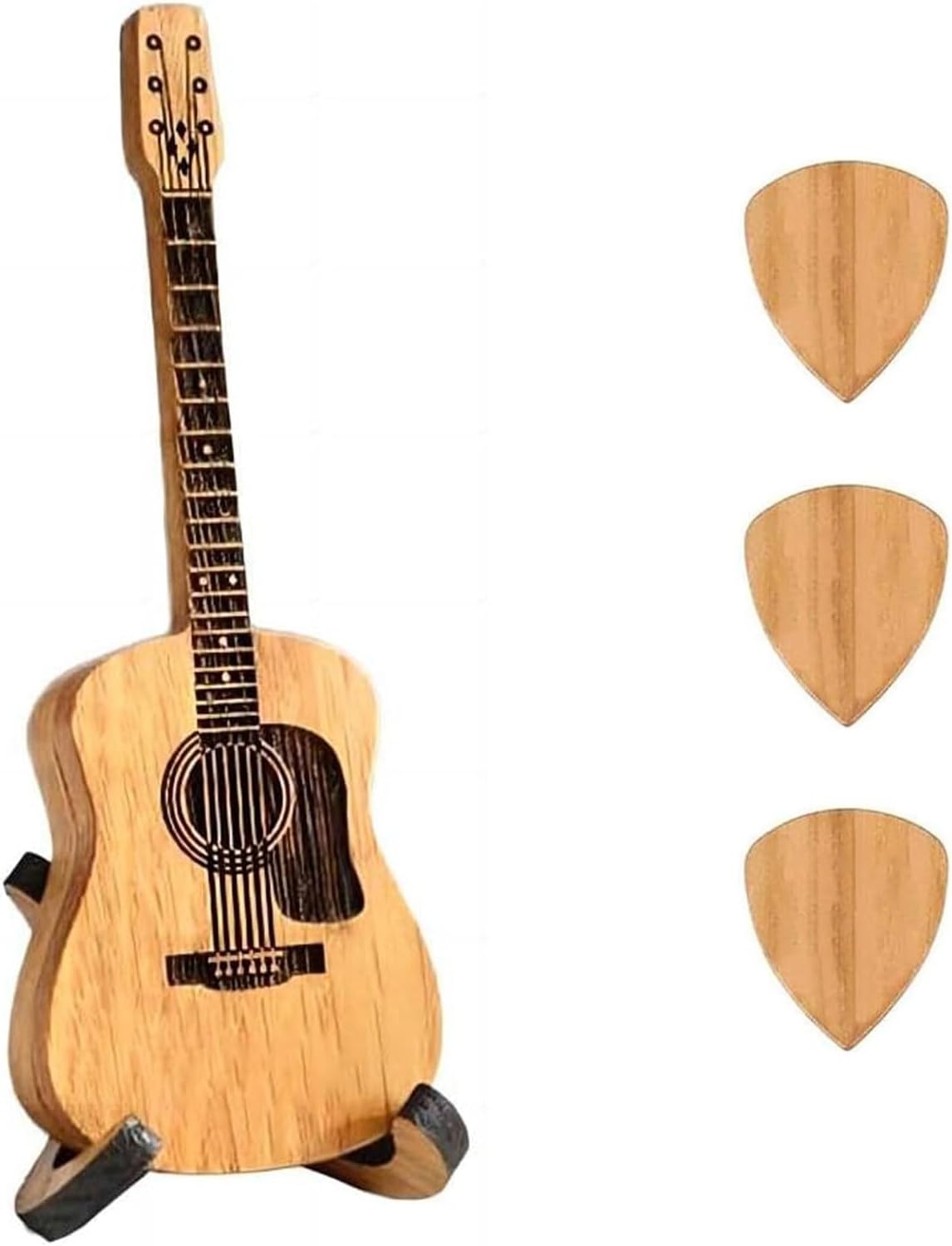 Musician's Dream: GOKTRO Wooden Guitar Pick Box