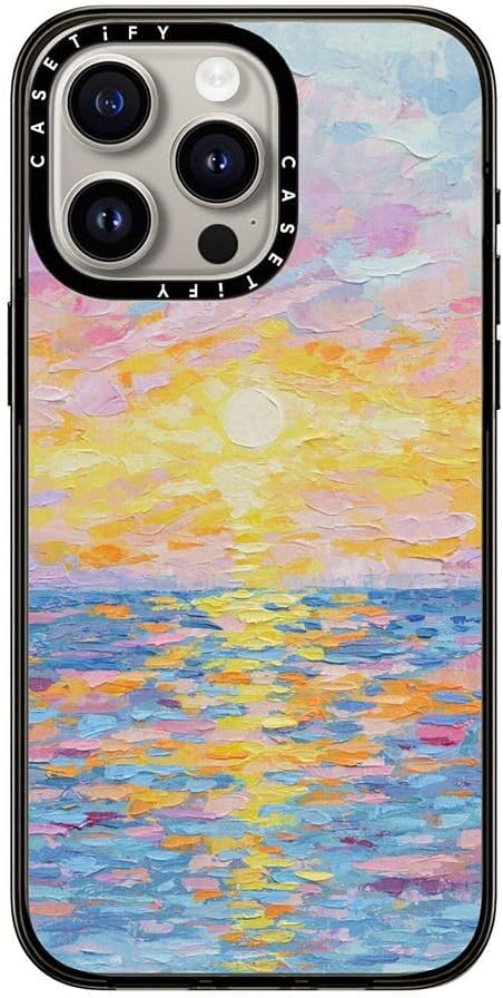 CASETiFY Compact iPhone 15 Pro Max Case - Frosted Sunset