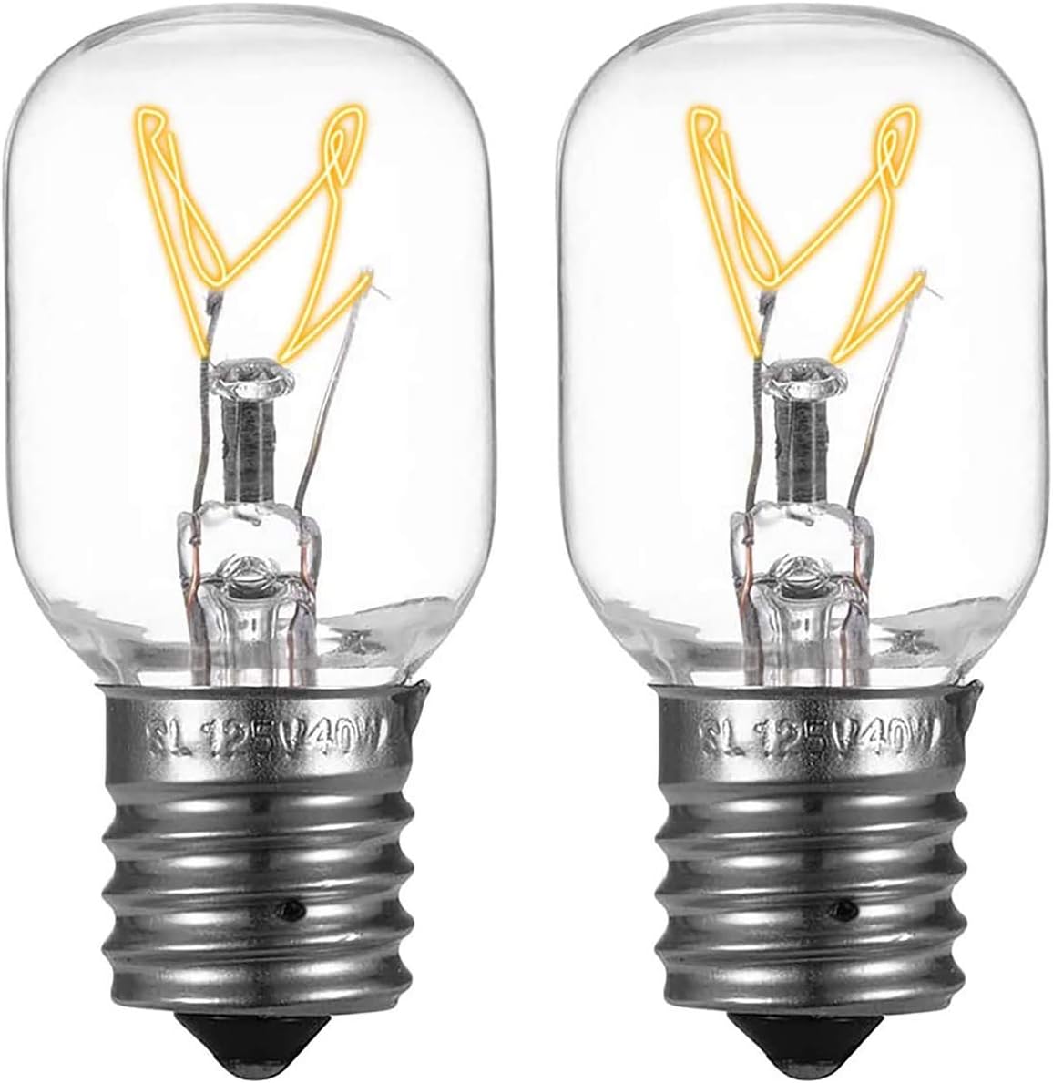 Dimmable Kitchen Night Light Bulb - Fits Whirlpool GE, 40W E17 Base, Replaces 8206232A