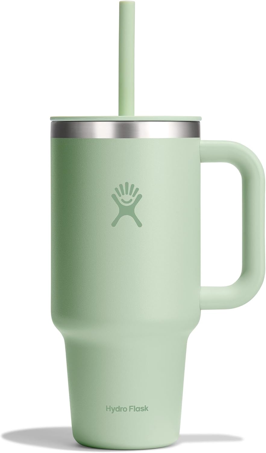 Hydro Flask 32 Oz Travel Tumbler: Insulated Aloe Green