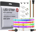 FCOB WS2814 RGBW LED Strip 16.4FT - High Density Color Chasing