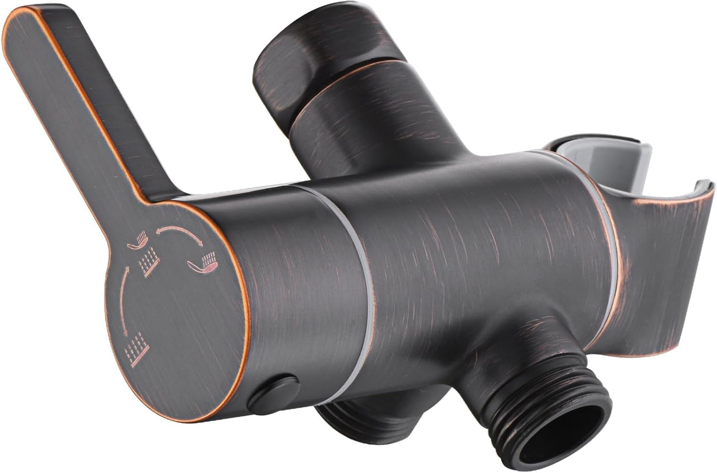 High Pressure 3 Way Shower Diverter Valve with Hand Shower Holder