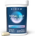 BIOHM Total Probiotic - 30 Billion CFU Daily Probiotic for Gut Balance