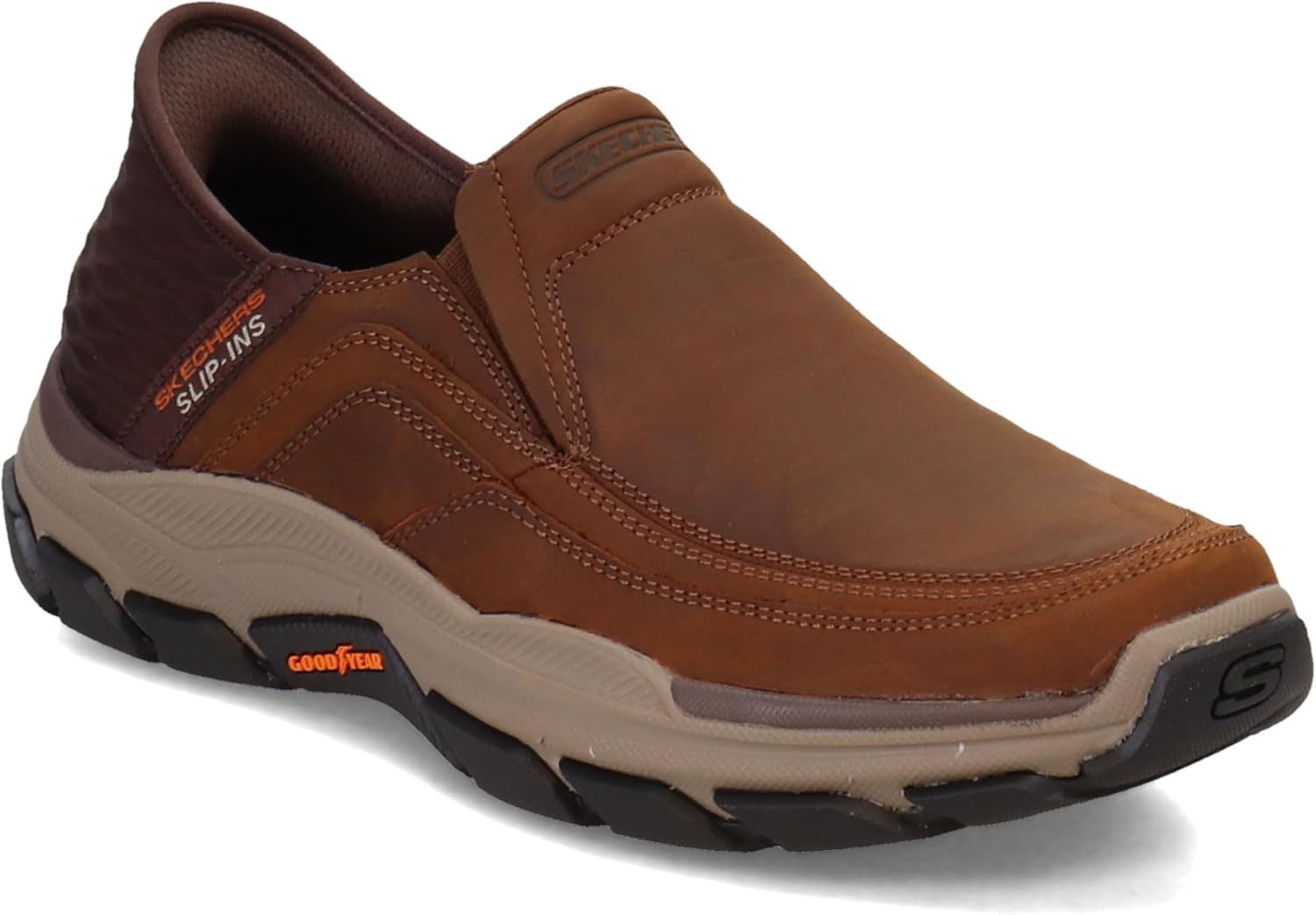 Skechers USA Men's Respected Elgin Slip-On Shoes for Comfort