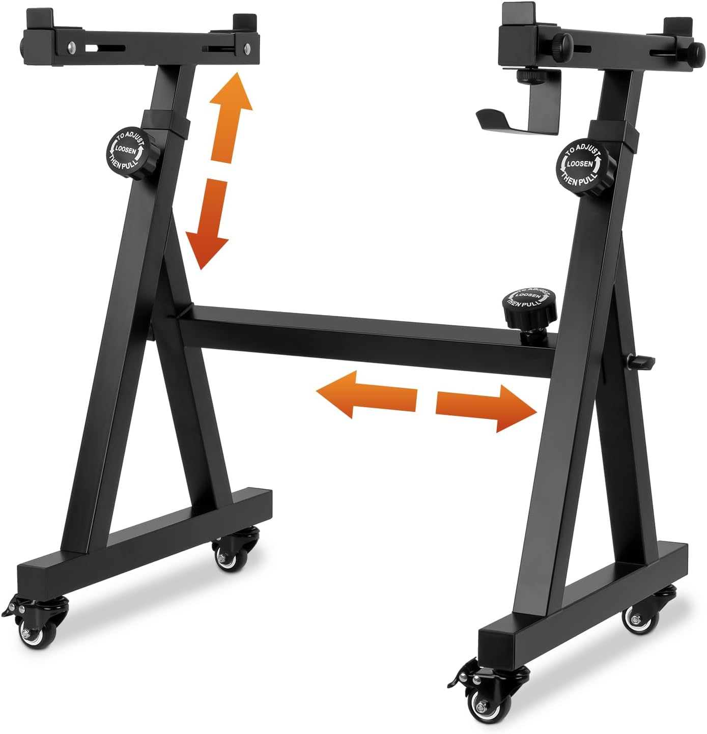 Portable Heavy Duty Piano Stand - Wheels & Pads