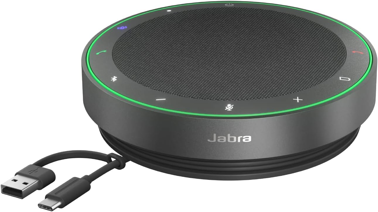 Jabra Speak2 75 Bluetooth Speakerphone - Crystal-Clear Calls