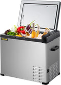VEVOR 53 Quart Portable Refrigerator - App Control Compressor Fridge