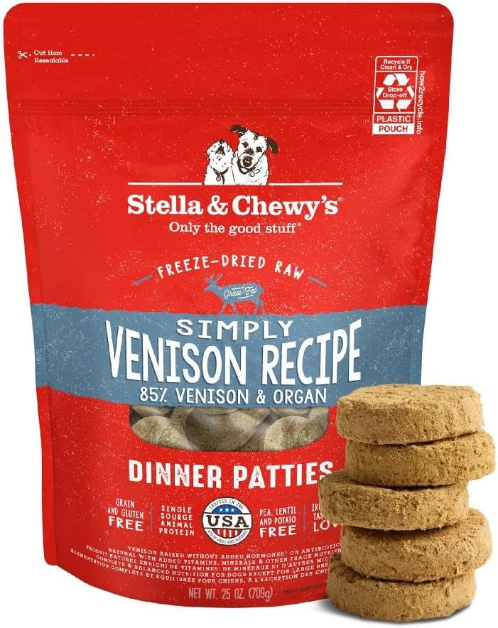 Stella & Chewy's Freeze-Dried Raw Dinner Patties for Dogs