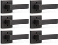 KNOBWELL Dummy Door Handle Leversets for Right/Left Handed Doors