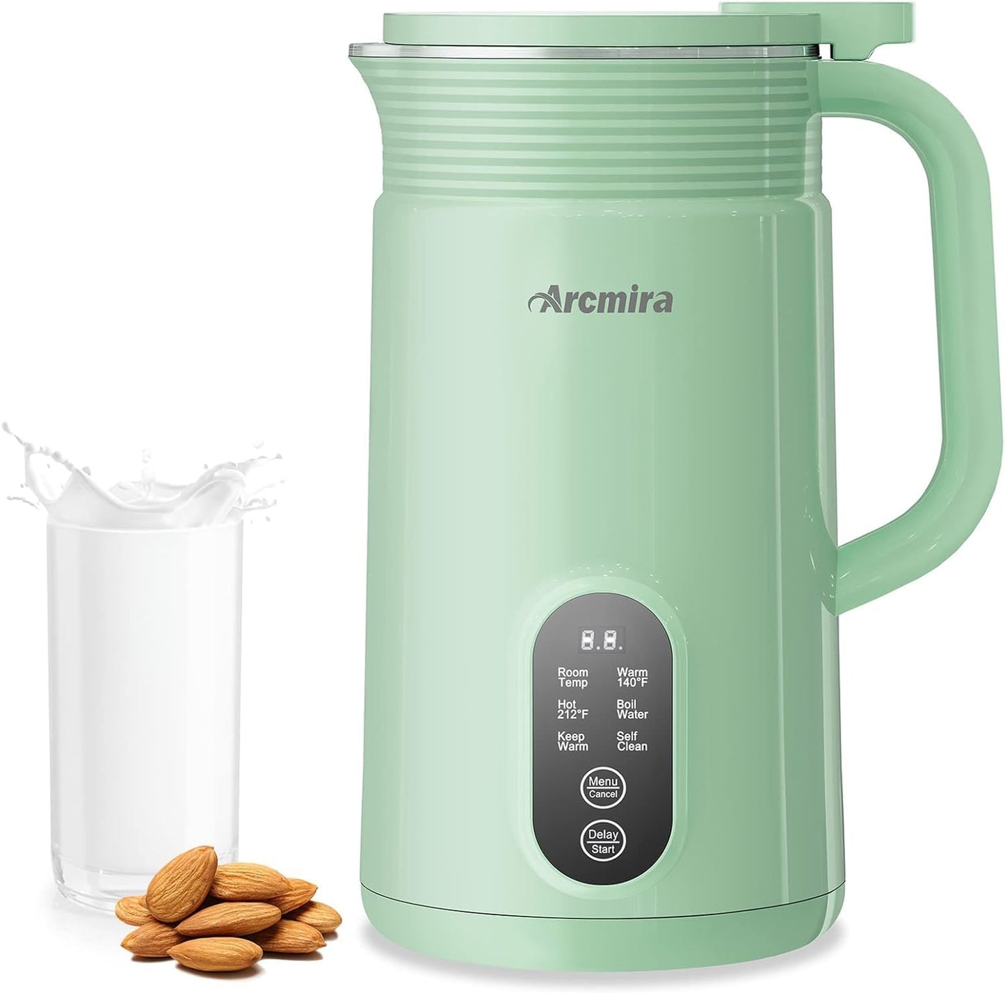 Automatic Nut Milk Maker for Homemade Almond and Soy Milk