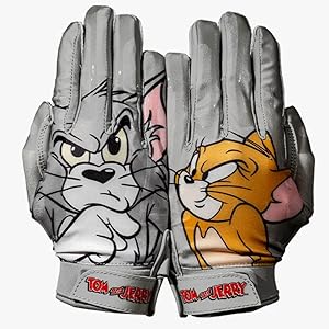 Phenom Elite Tom and Jerry Football Gloves - Ultimate Grip and Fit