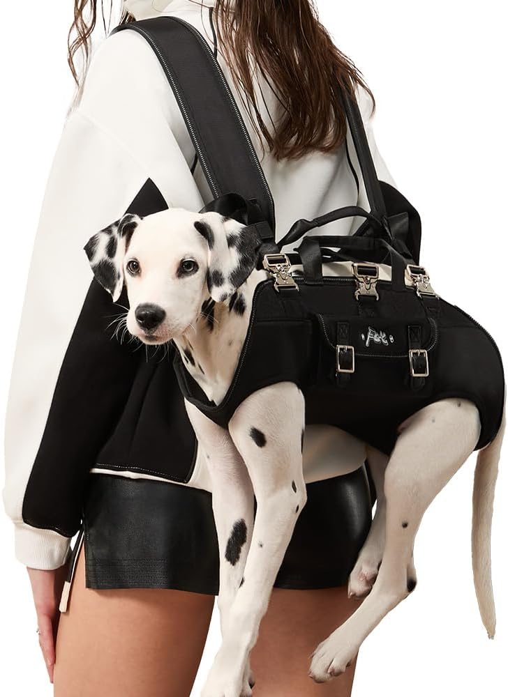 FCT Dog Backpack Carrier for Medium to Large Dogs - Comfort & Safety