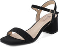 IN2 Low Block Heels for Women - Comfortable Low Chunky Heels