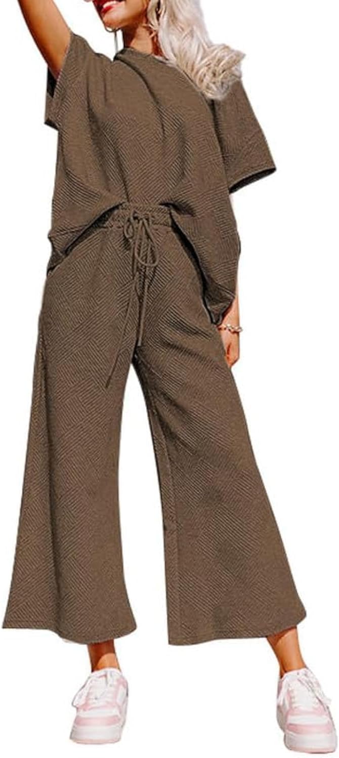 SHEWIN Women's 2 Piece Outfits for Casual Comfort and Style