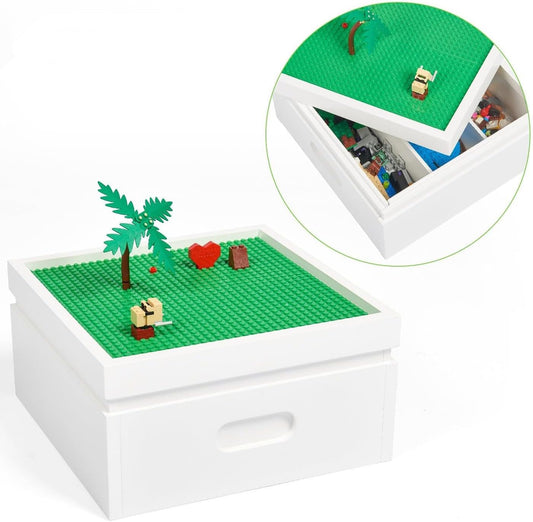 UTEX Buildable Cubby Storage for Lego and Wooden Blocks