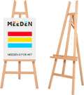 MEEDEN Art Easel Stand for Display - Adjustable Beech Wood Floor Easel