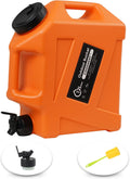 3.2/5 Gallon Water Containers with Spigot - Compact Outdoor Water Jug
