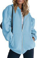EFAN Womens Cute Hoodies Oversized Zip Up Hoodie - Cozy Everyday Layer