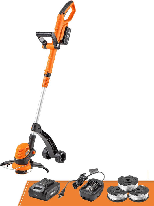 LawnMaster CLGT2410S 24V 10in Cordless String Trimmer Review