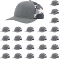 Trendy six-panel snapback cap by Richardson for casual wear