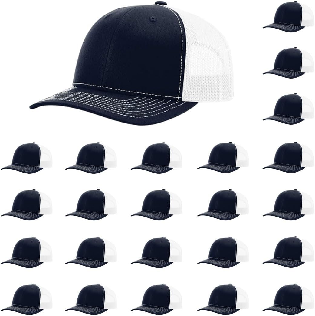Richardson 112 Classic Six-Panel Adjustable Snapback Trucker Cap