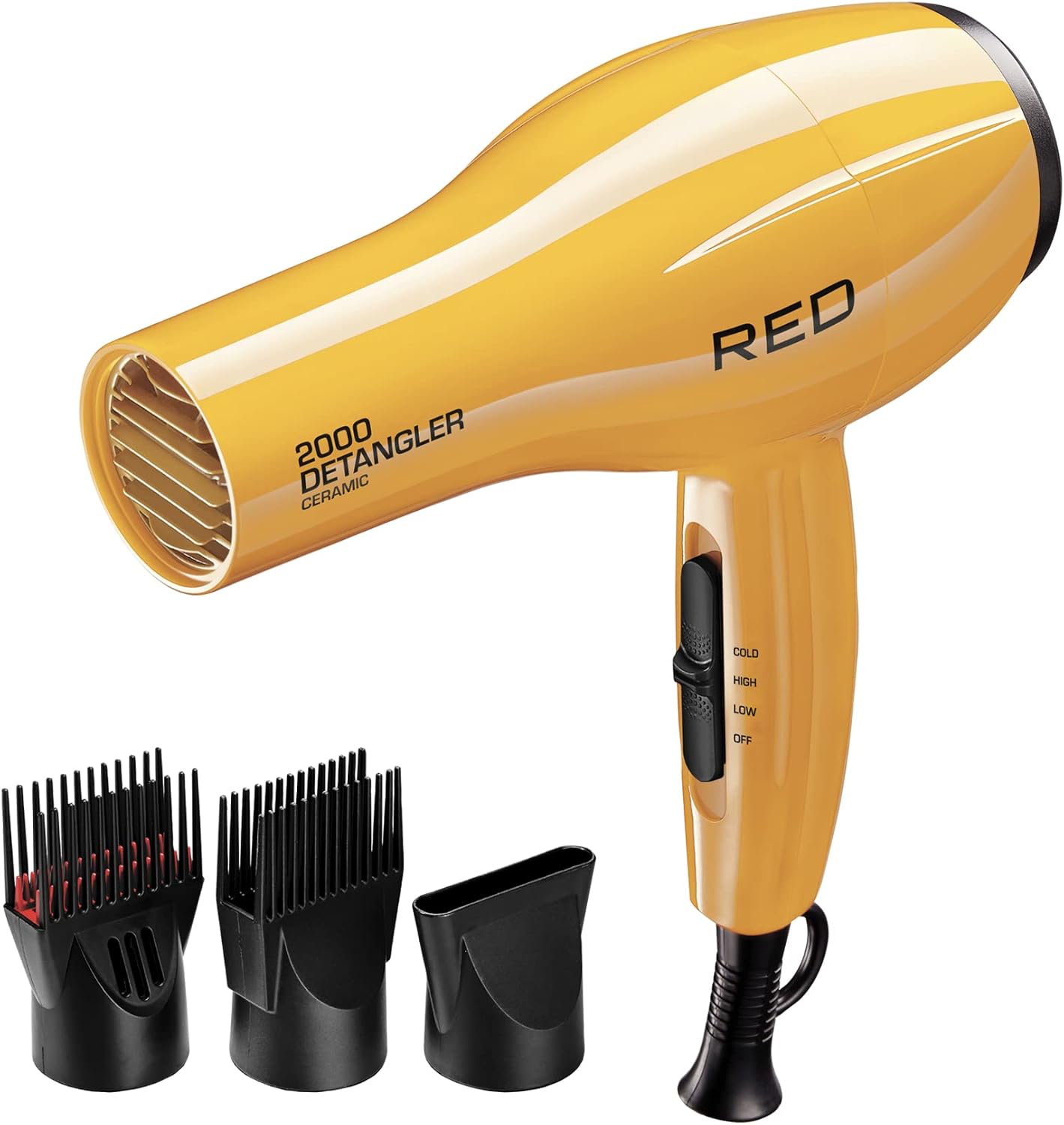 RED by KISS Ceramic Hair Dryer - Salon Quality Blowout!